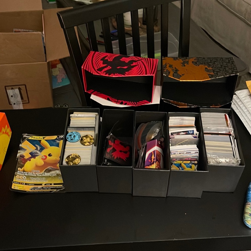Pokémon and sports cards